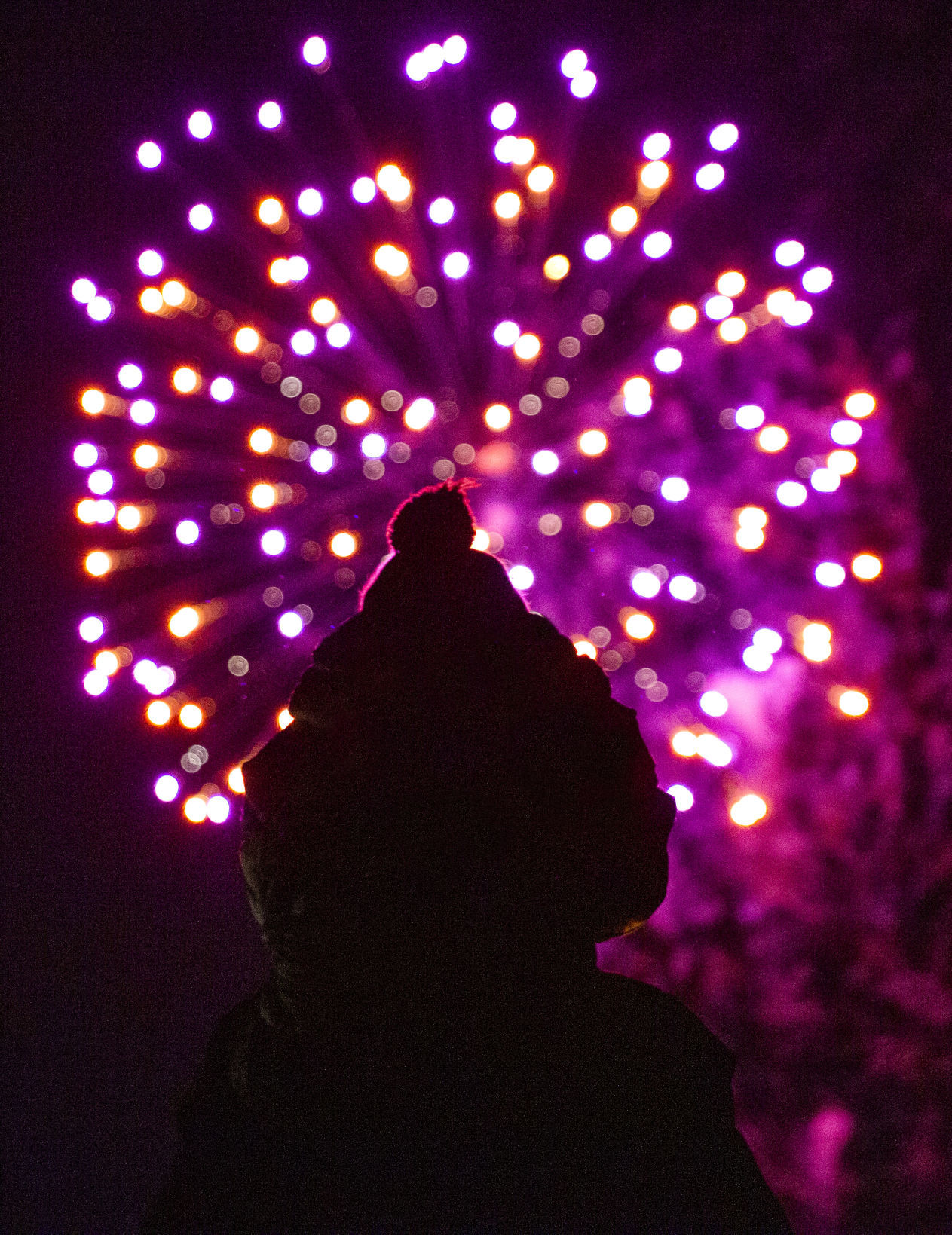 Christmas in the Nighttime Sky